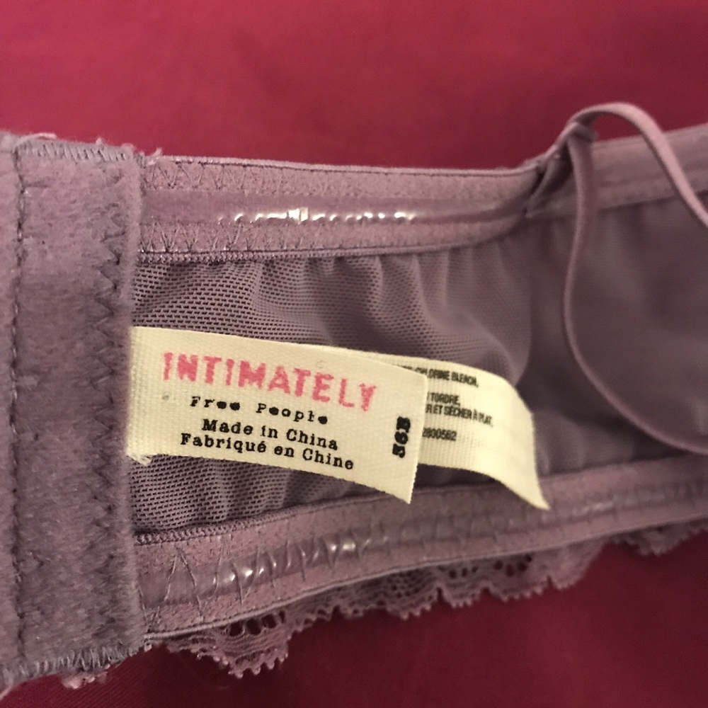 free people strapless bra